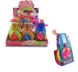 Kidsmania Text Messenger Bubble Gum Roll Stamper 1.23oz 12ct